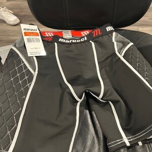 Marucci Men's Black Athletic Shorts